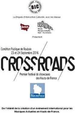 De l'intérêt de la création d'un événement international pour les Musiques Actuelles en Hauts-de-France - La Brigade d'Intervention Culturelle ...