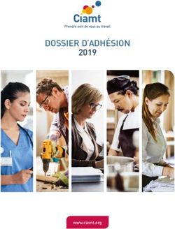 DOSSIER D'ADHÉSION 2019 - www.ciamt.org