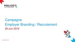 Campagne Employer Branding / Recrutement - 28 Juin 2019