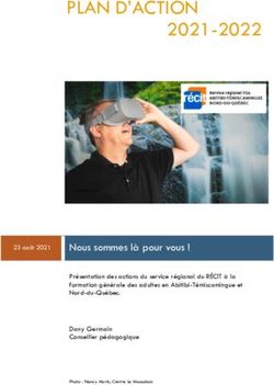 PLAN D'ACTION - R&Eacute;CIT FGA ATNQ