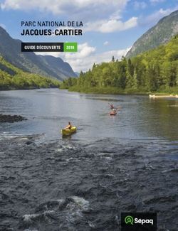 JACQUES-CARTIER PARC NATIONAL DE LA - GUIDE D&Eacute;COUVERTE 2018 - S&eacute;paq