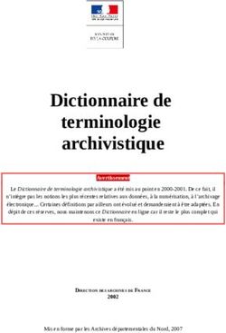 Dictionnaire de terminologie archivistique - FranceArchives