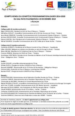 COMPTE-RENDU DU COMITÉ DE PROGRAMMATION LEADER 2014-2020 DU GAL PAYS D'ALENÇON DU 19 DECEMBRE 2019 - Pays d'Alençon