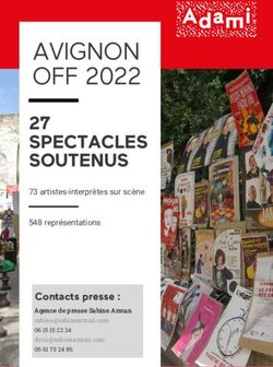 AVIGNON OFF 2022 27 SPECTACLES SOUTENUS - Contacts presse : Adami