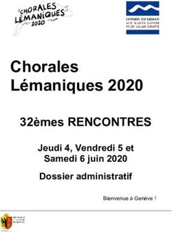 Chorales L&eacute;maniques 2020 - 32&egrave;mes RENCONTRES Jeudi 4, Vendredi 5 et Samedi 6 juin 2020 - Conseil du L&eacute;man