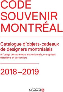 CODE SOUVENIR MONTRÉAL 2018 - 2019 Catalogue d'objets-cadeaux de designers montréalais - Design Montréal