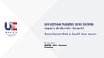 Les données maladies rares dans les espaces de données de santé - Rare disease data in health data spaces