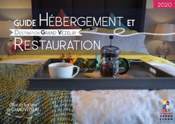 Restauration Guide Hébergement et 2020