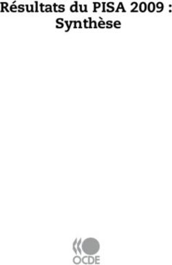 Résultats du PISA 2009 : Synthèse