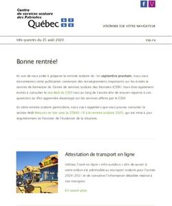 Bonne rentrée! - Commission scolaire des Patriotes