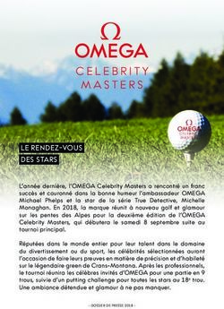 LE RENDEZ-VOUS DES STARS - Omega European Masters