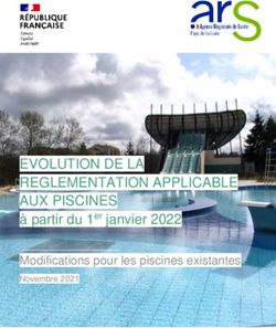 EVOLUTION DE LA REGLEMENTATION APPLICABLE AUX PISCINES - &agrave; partir du 1er janvier 2022 - ARS Pays de la ...