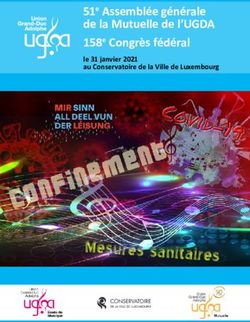 51e Assembl&eacute;e g&eacute;n&eacute;rale de la Mutuelle de l'UGDA 158e Congr&egrave;s f&eacute;d&eacute;ral - le 31 janvier 2021 au Conservatoire de la Ville de Luxembourg