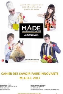 CAHIER DES SAVOIR-FAIRE INNOVANTS M.A.D.E. 2017