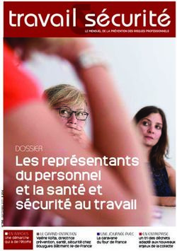 Les représentants du personnel et la santé et sécurité au travail