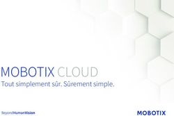 MOBOTIX CLOUD Tout simplement sûr. Sûrement simple - Mobotix AG