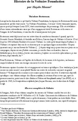 Histoire de la Voltaire Foundation - par Haydn Mason1