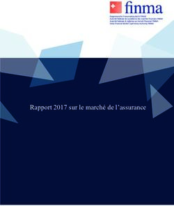 Rapport 2017 sur le marché de l'assurance - Finma