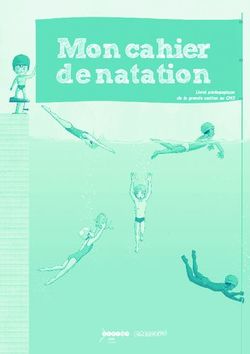 Mon cahier de natation - Livret pédagogique de la grande section au CM2 - L'actualité de la pédagogie ...
