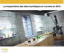 La fréquentation des sites touristiques en Lorraine en 2018