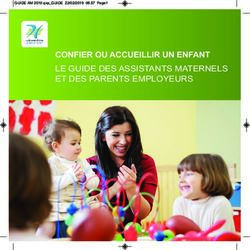 CONFIER OU ACCUEILLIR UN ENFANT - LE GUIDE DES ASSISTANTS MATERNELS ET DES PARENTS EMPLOYEURS