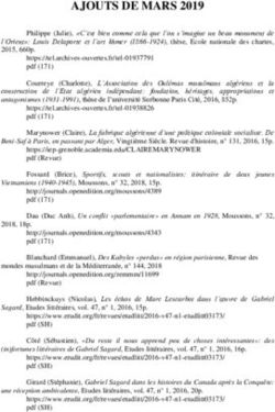 AJOUTS DE MARS 2019 - Sfhom