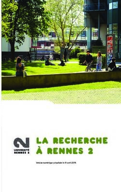 La recherche à Rennes 2 - Université Rennes 2