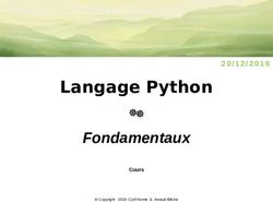 Langage Python Fondamentaux - Cours - Learn Python