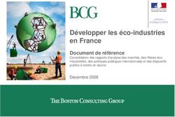 Développer les éco-industries en France - Document de référence Consolidation des rapports d'analyse des marchés, des filières éco-industrielles ...