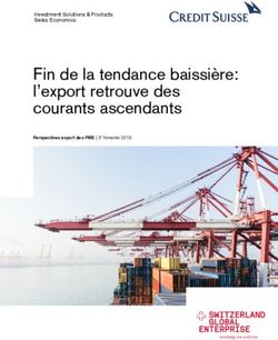 Fin de la tendance baissi&egrave;re: l'export retrouve des courants ascendants - Investment Solutions & Products Swiss Economics