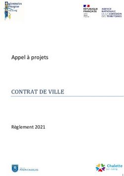 Appel à projets CONTRAT DE VILLE - Règlement 2021 - Agglomération Montargoise