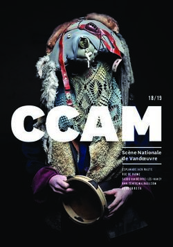 CCAMScène Nationale de Vandoeuvre 18 / 19 - Centre Culturel André Malraux