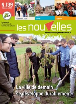 La ville de demain se développe durablement - N.139 - Saint Jean de ...