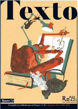L'actualité des bibliothèques de Rouen n 26 - Automne / Hiver 2019-2020 - Automne ...