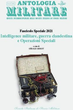 Intelligence militare, guerra clandestina e Operazioni Speciali - Fascicolo Speciale 2021