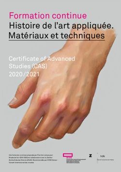 Formation continue Histoire de l'art appliquée. Matériaux et techniques - SIK-ISEA