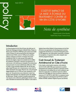 Note de synthèse - Health Policy Project