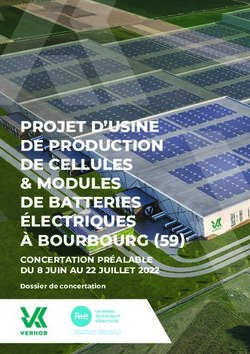 PROJET D'USINE DE PRODUCTION DE CELLULES & MODULES DE BATTERIES ÉLECTRIQUES À BOURBOURG (59)
