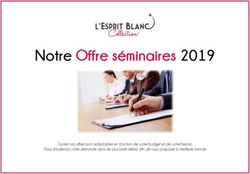 Notre Offre séminaires 2019 - Les Maritonnes Parc & Vignoble
