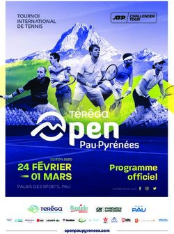 24 F&Eacute;VRIER 01 MARS Programme officiel - Ter&eacute;ga Open Pau-Pyr&eacute;n&eacute;es