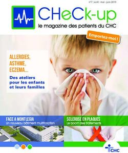 Allergies, asthme, eczema - Des ateliers pour les enfants et leurs familles face a Montlegia - CHC