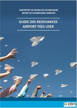 GUIDE DES REDEVANCES AIRPORT FEES USER GUIDE - AEROPORT DE REIMS EN CHAMPAGNE REIMS EN CHAMPAGNE AIRPORT