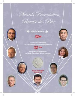 Awards Presentation Remise des Prix - 32nd 32 ème - IEEE Canada
