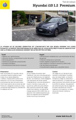 Hyundai i10 1.2 Premium - Test de voiture