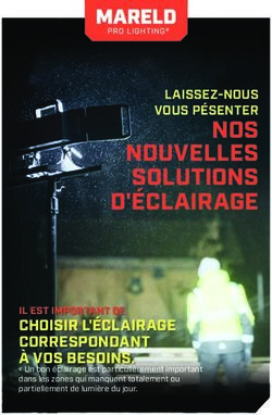 NOS NOUVELLES SOLUTIONS D'&Eacute;CLAIRAGE - LAISSEZ-NOUS VOUS P&Eacute;SENTER - CHOISIR L'&Eacute;CLAIRAGE CORRESPONDANT &Agrave; VOS BESOINS - Dialann