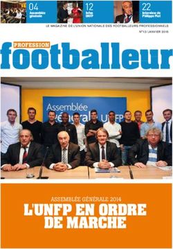 L'UNFP EN ORDRE DE MARCHE