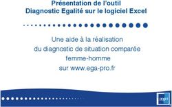 Présentation de lʼoutil Diagnostic Egalité sur le logiciel Excel - Une aide à la réalisation du diagnostic de situation comparée femme-homme sur ...