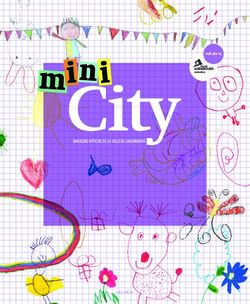 MAGAZINE OFFICIEL DE LA VILLE DE LUXEMBOURG