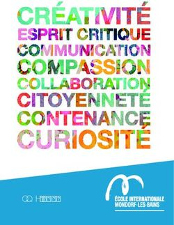 Ann&eacute;e 2020 - Ecole Internationale Mondorf-les-Bains