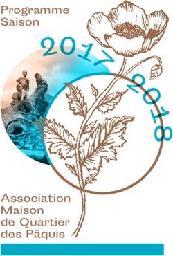 Association Maison de Quartier des Pâquis - Programme Saison